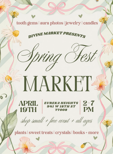 Sat 4/19 - Spring Fest Market