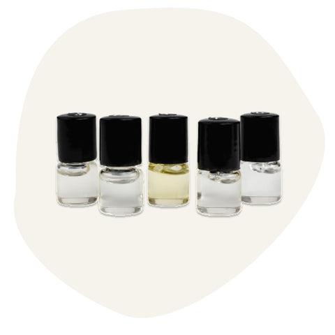 Oils.Earth minis essential oil blends. Five mini rollers