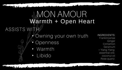 MON AMOUR - Open Heart and Loved Body Oil
