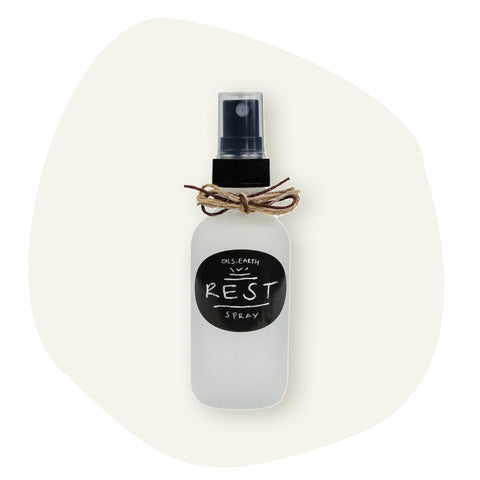 Oils.Earth Rest essential oil spray.