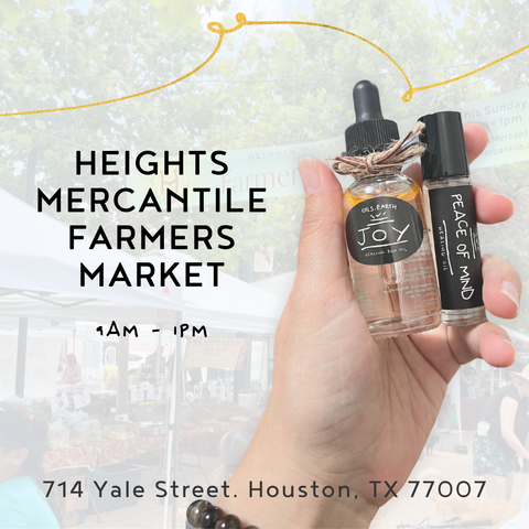 Sun 10/12, 11/9 & 11/16 - Heights Mercantile Famers Market