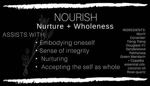NOURISH - Nurture and Wholeness Body Oil