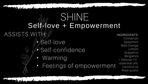 SHINE - Self-Love and Empowerment Body Oil